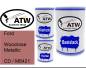 Preview: Ford, Woodrose Metallic, CD / M6421: 500ml Lackdose + 500ml Klarlack + 250ml Härter - Set, von ATW Autoteile West.